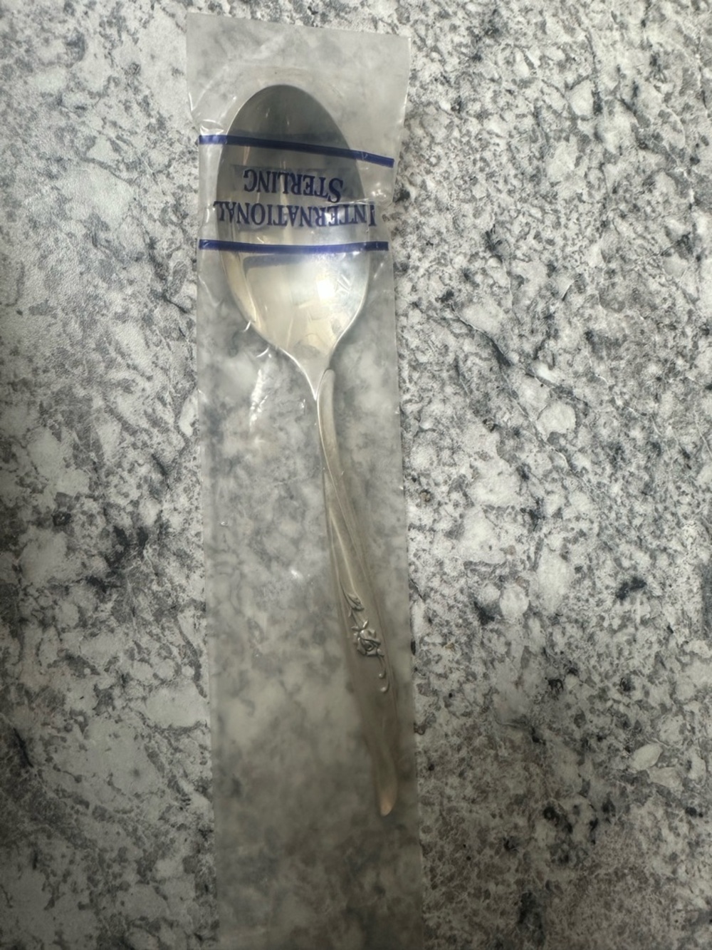Rose Ballet by International Sterling serving spoons